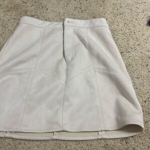 Women’s cream skirt